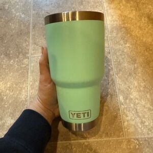 YETI Seafoam Green Insulated Tumbler